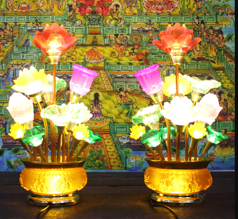Chế độ ánh sáng Đèn thờ hoa sen 7 bông bằng lưu ly.png
